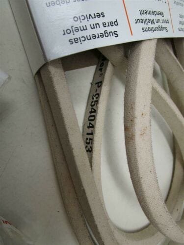 For Cub Cadet GT1500, LT1000, LT1046, SLT1500, V-Belt 122 1/8” X ½” in a Pix P-95404153 - Image 2