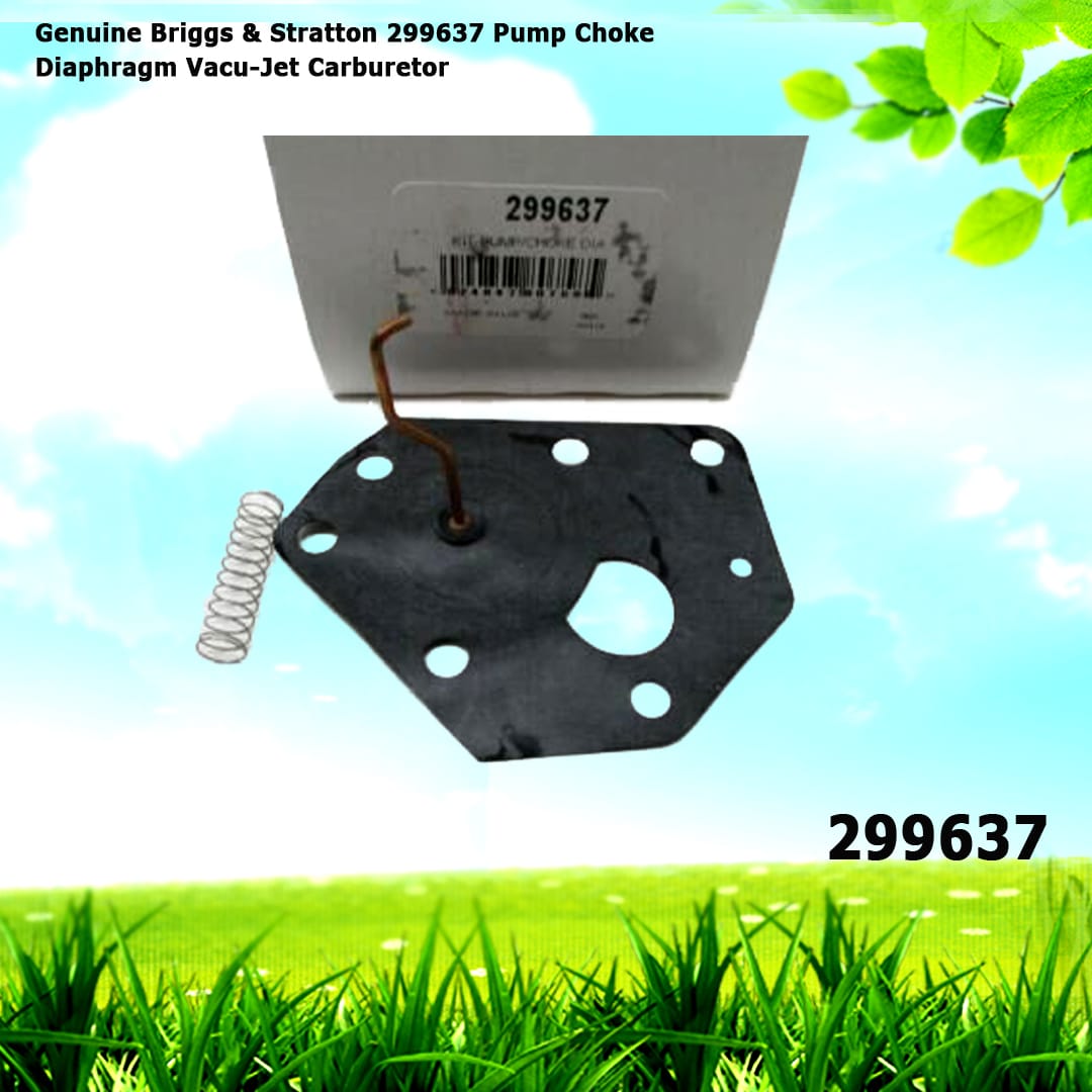 Genuine Briggs & Stratton 299637 Pump Choke Diaphragm