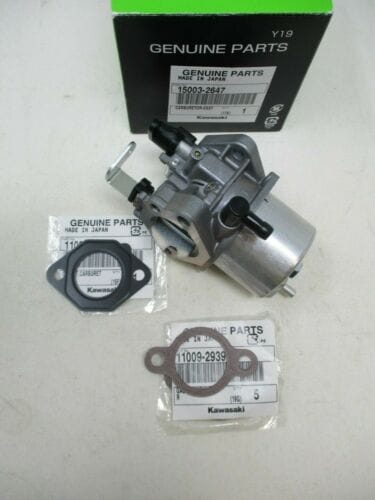 Genuine Kawasaki 15003-2647 Carburetor with 11009-2827 & 11009-2939 Gasket FE290D FE290R - Image 3