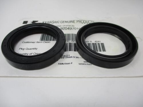 2 Genuine Kawasaki 92049-7010 Crankcase Oil Seal FH381V FH430V FH451 FH531 - Image 2
