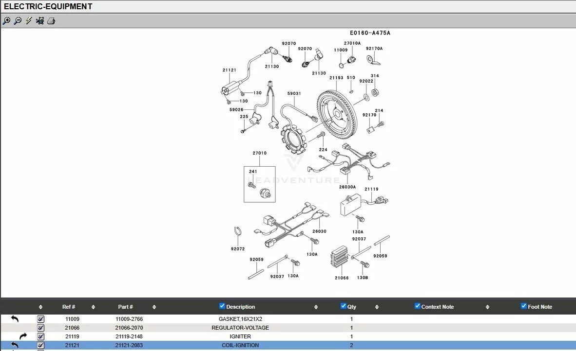 Genuine Kawasaki 21121-2083 Ignition Coil & Spark Plug Boot 21130-2060 - Image 6