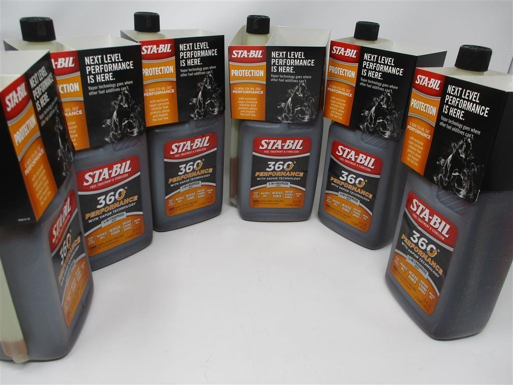 6 Bottles Sta-Bil 22275 32 oz. 360 Fuel Treatment Performance w/ Vapor Technology