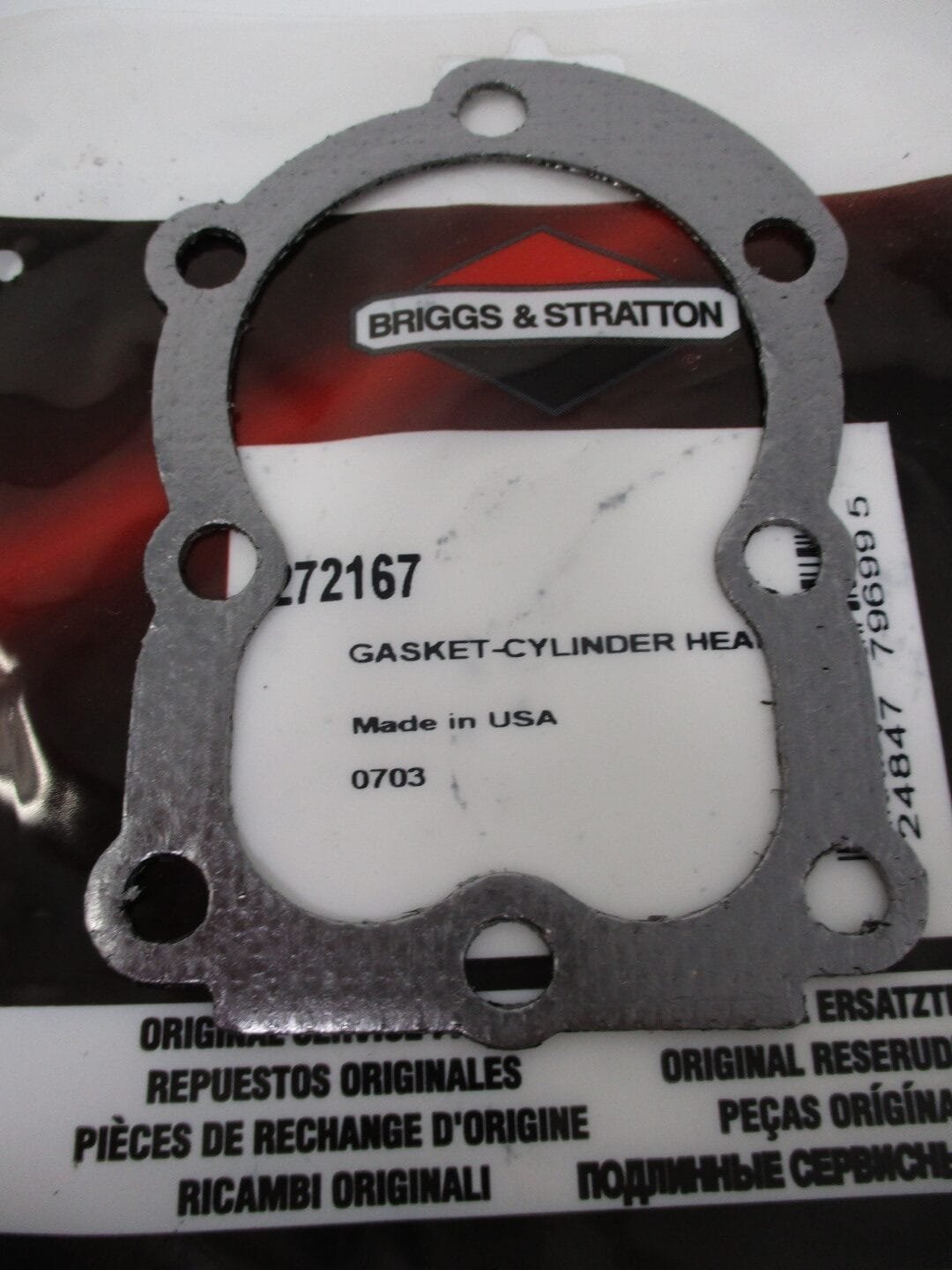 Genuine Briggs & Stratton 272167 Cylinder Head Gasket 27670 395000 27548 272167 - Image 2