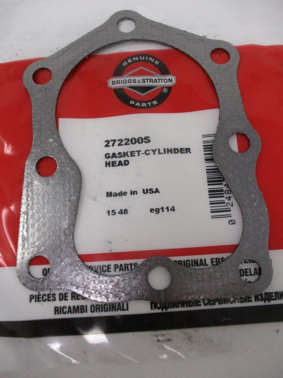 Genuine Briggs & Stratton 272200S Head Gasket Fits Most Quantum 129000 Engines - Image 3