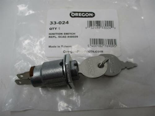 Genuine Oregon 33-024 Ignition Switch 2 Positions Cub Cadet Exmark Ferris Snapper