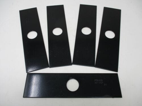 5 Genuine Oregon 40-140 Edger Blades 8” X 2” X .090” 1” Center Hole Heat Treated - Image 4