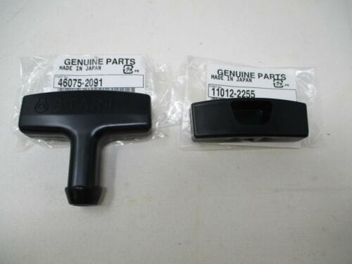 Genuine Kawasaki 46075-2091 & 11012-2255 Grip Handel & Insert Recoil Pull Rope - Image 2