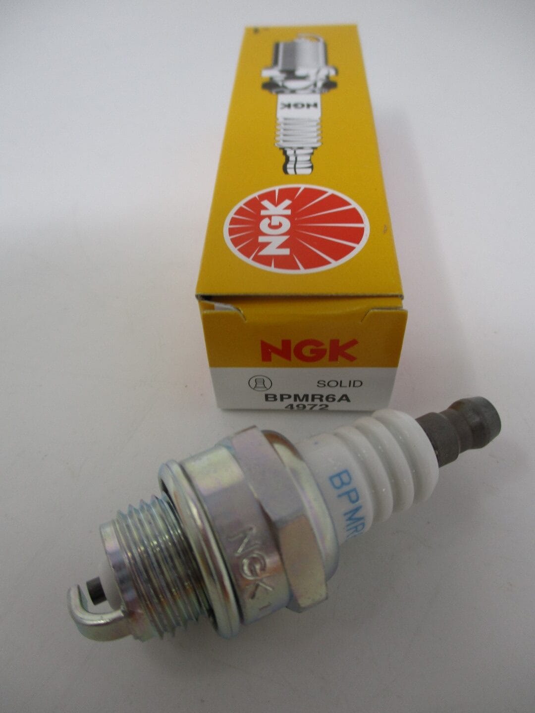 Genuine NGK 4972 BPMR6A Spark Plug Resistor Lawnmower 7021 - Image 2