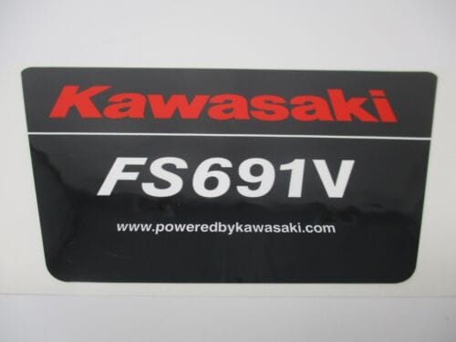 Genuine Kawasaki FS691V Engine Decal Sticker 56080-0942 - Image 3