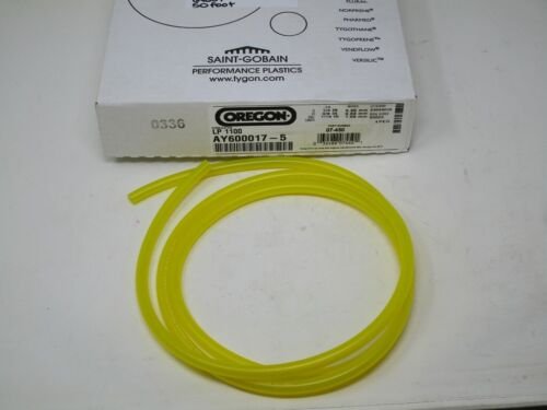 Oregon 07-450 6' Fuel Gas Line Diameter 1/4" ID Tygon 72" 3/8" OD EPA & Carb