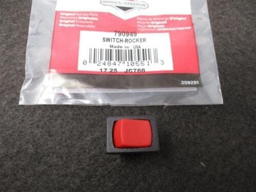 Genuine Briggs & Stratton 790949 On/Off Rocker Engine Switch