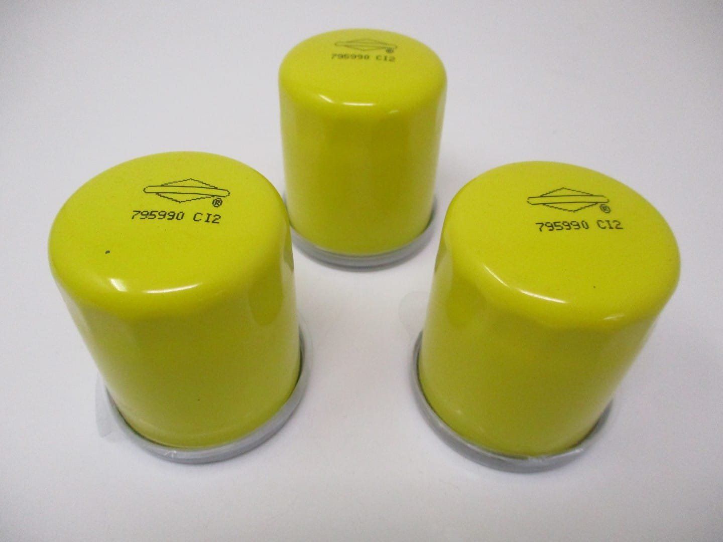 3 Genuine Briggs & Stratton 795990 Oil Filter Lawnmower 807542 792615 121S07 - Image 4