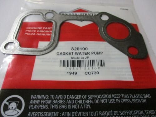 Genuine OEM Briggs & Stratton 820100 Water Pump Gasket DM950 DM850 - Image 3