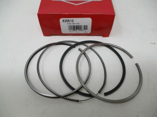 1 Set Genuine Briggs & Stratton 825512 Piston Rings STD Daihatsu Toro DM950 Chrome - Image 2