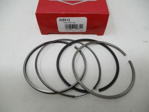 1 Set Genuine Briggs & Stratton 825512 Piston Rings STD Daihatsu Toro DM950 Chrome - Image 2