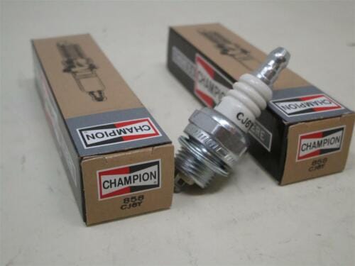 2 Genuine Champion 858 CJ6Y  Nickel Spark Plug Copper Plus's Chainsaw