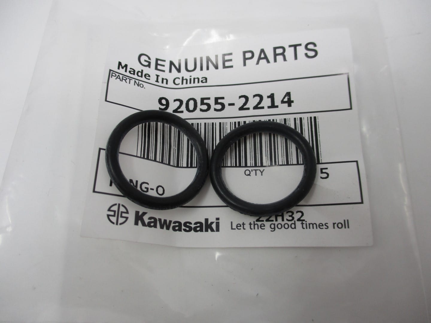 Genuine Kawasaki 92055-2214 O-Ring for FJ180V Oil Filler Tube 59231-2099 - Image 3