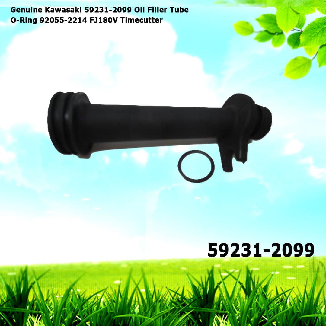 Genuine Kawasaki 59231-2099 Oil Filler Tube O-Ring 92055-2214 FJ180V Timecutter