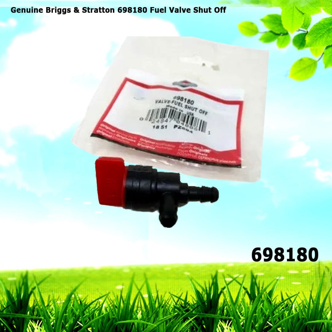 Genuine Briggs & Stratton 698180 Fuel Valve Shut Off