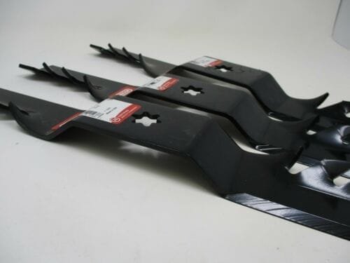 3 Genuine Oregon 91-938 17 7/8" Star Rotary Mulching Mower Blade Six Point Cub Cadet MTD - Image 3