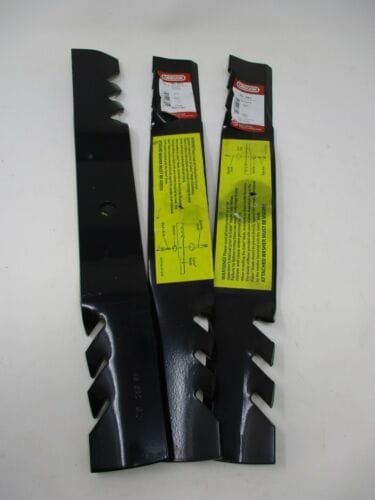 3 Genuine Oregon 96-382 Mulching Blade 17 ½” 5/8” 110-6837-03 112-9759-03 - Image 3