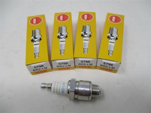 4 Genuine NGK BR2-LM (5798) Spark Plugs Blower