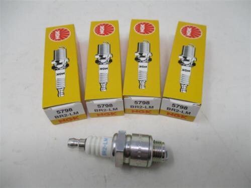 4 Genuine NGK BR2-LM (5798) Spark Plugs Blower