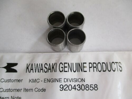 4 Packs Genuine Kawasaki 92043-0858 Location Pin FR541V FR600V FR651V FR691V - Image 2