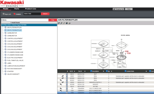 5 Genuine Kawasaki 130BA0630 Flanged Bolt Air Filter Housing Bolts 6X30 - Image 4