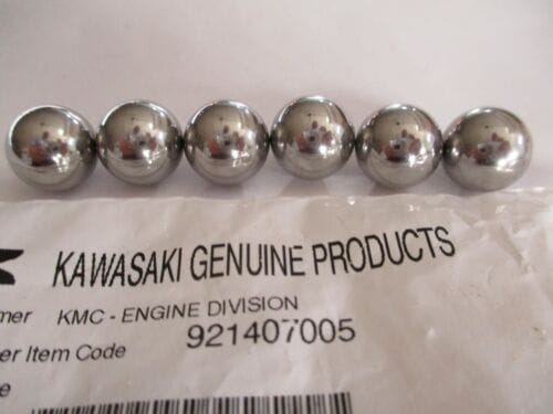 6 Pcs Genuine Kawasaki 92140-7005 Ball FH381V FH430V FH480V FH500V FH541V - Image 2