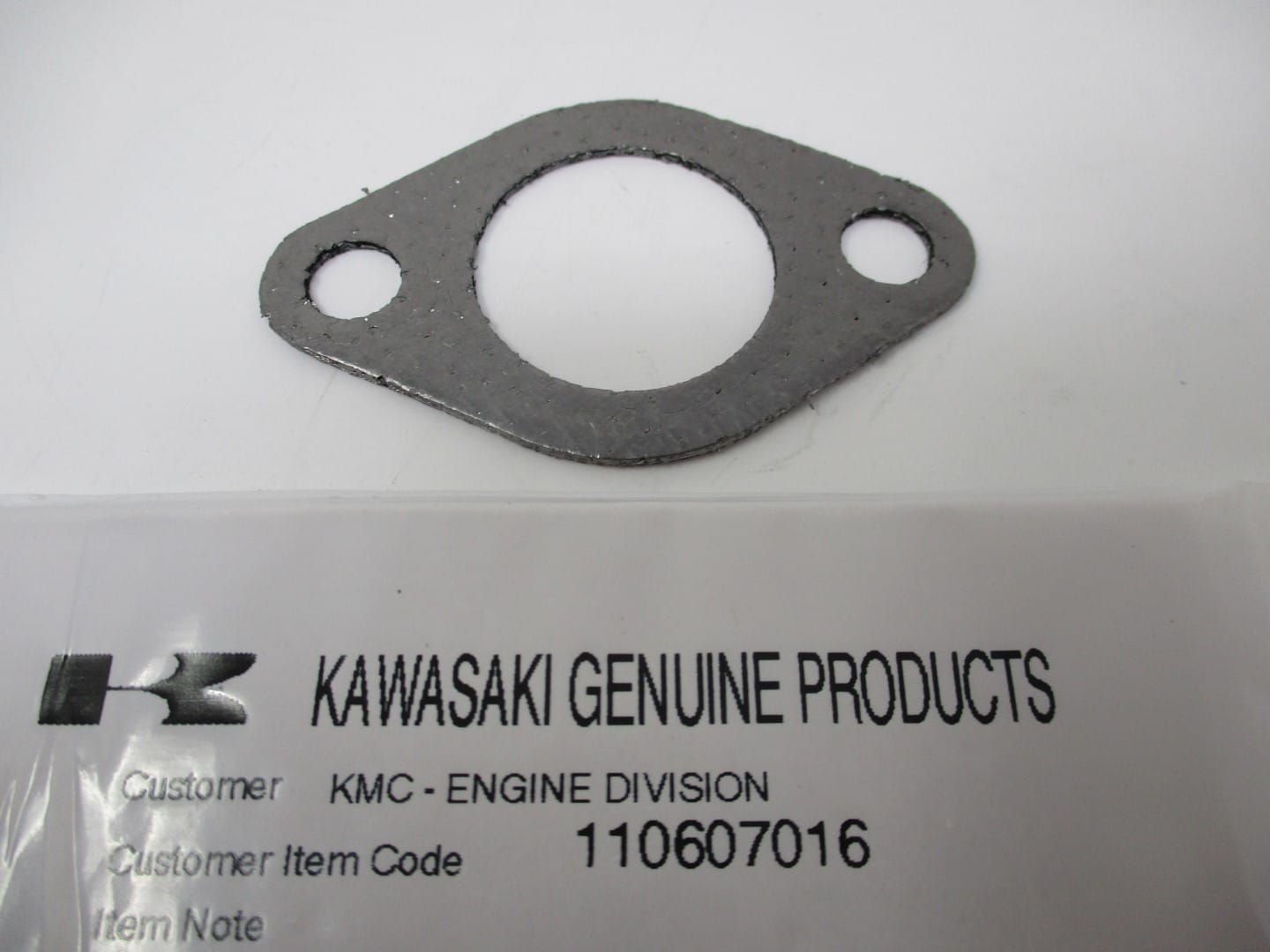 Genuine Kawasaki 11060-7016 Muffler Gasket FH601D FH601V FH641V FH680V FH721V - Image 3