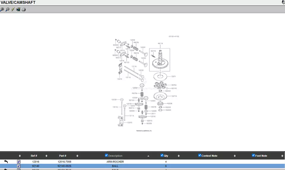 2 Genuine Kawasaki 11061-7037 Carburetor Space Gasket FH601V FH641V FX921V FXT00 - Image 2