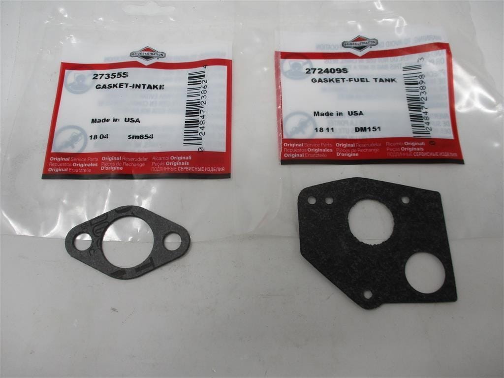 Genuine Briggs & Stratton 27355S & 272409S Carburetor Tank & Intake Gasket