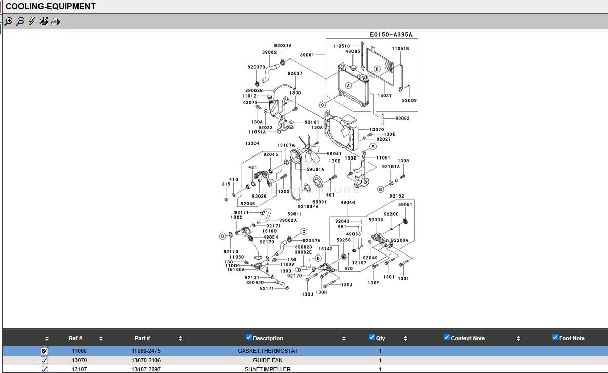 Genuine Kawasaki 49054-2058 11060-2475 Thermostat & Gasket FD671D FD711D FD711D - Image 5