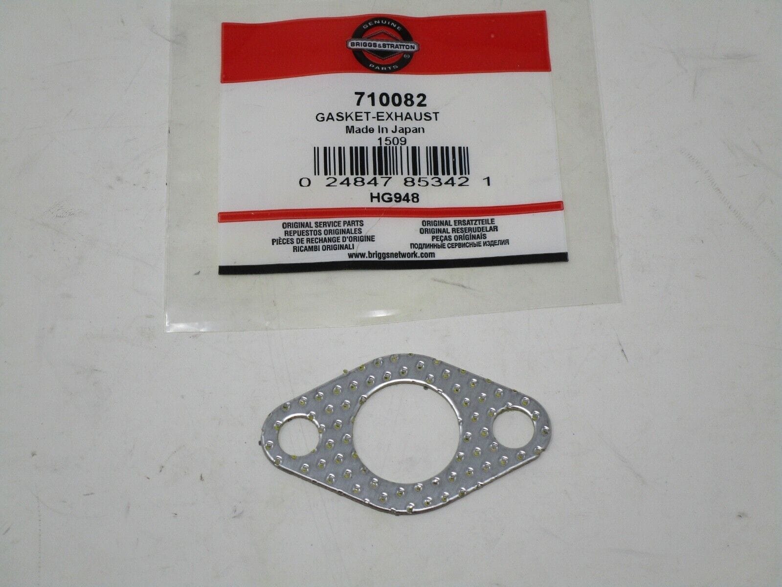 Genuine OEM Briggs & Stratton 710082 Exhaust Gasket 085432 085462 115432 115437