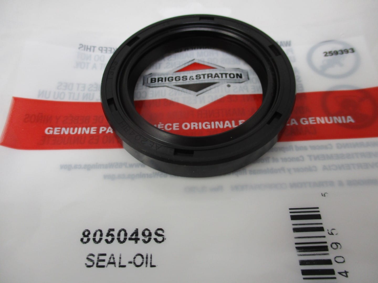 Genuine Briggs & Stratton 805049S Oil Seal 294440 295442 295446 295447 - Image 3