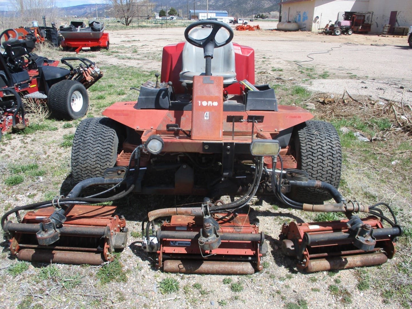 Toro Reelmaster 6500D Diesel Fairway Mower, Mow & Verti Cutting Reels Verticut - Image 7
