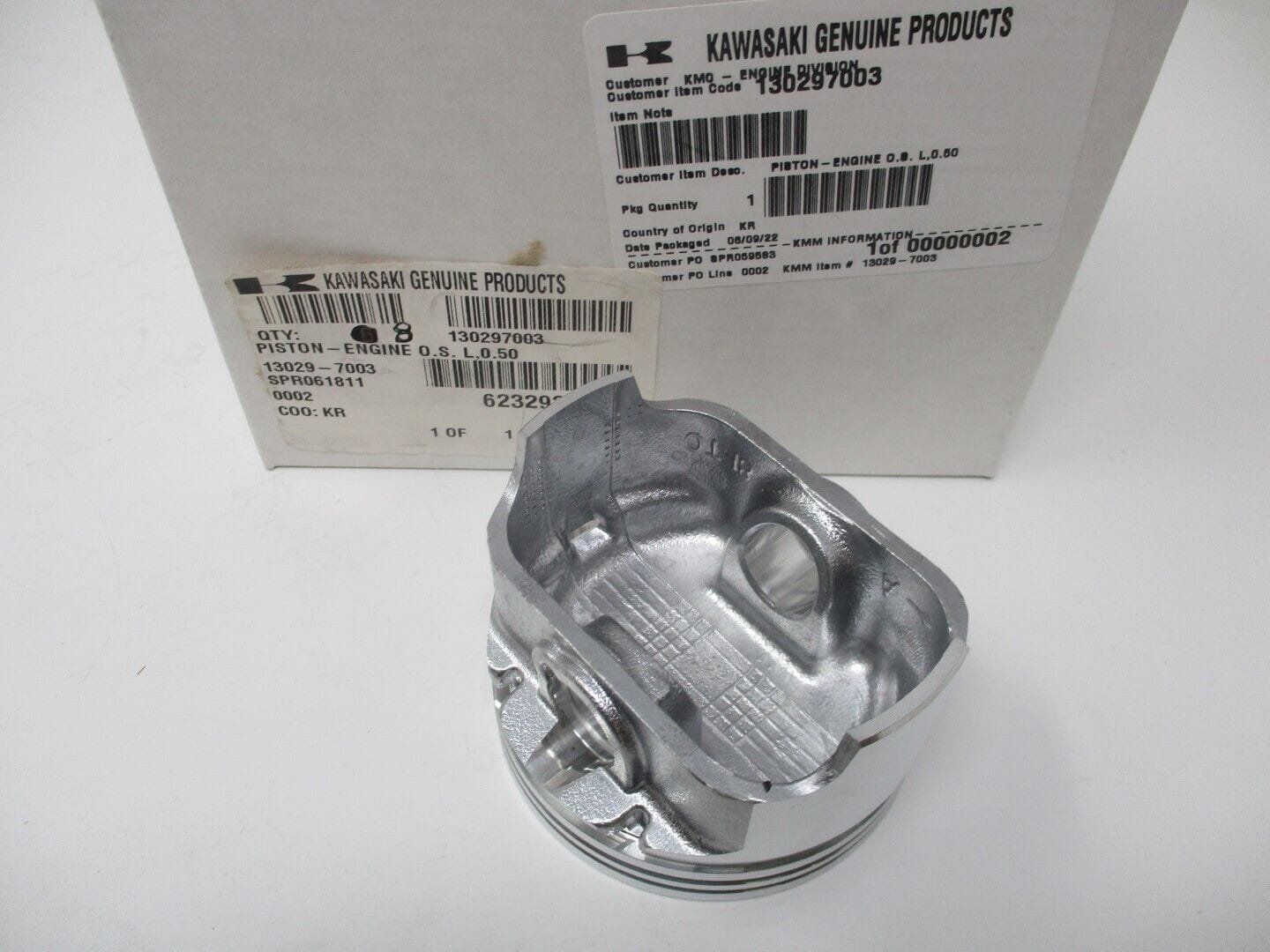 Genuine Kawasaki 13029-7003 Piston .050 OS FH601V, FH641V, FH661V FH680V