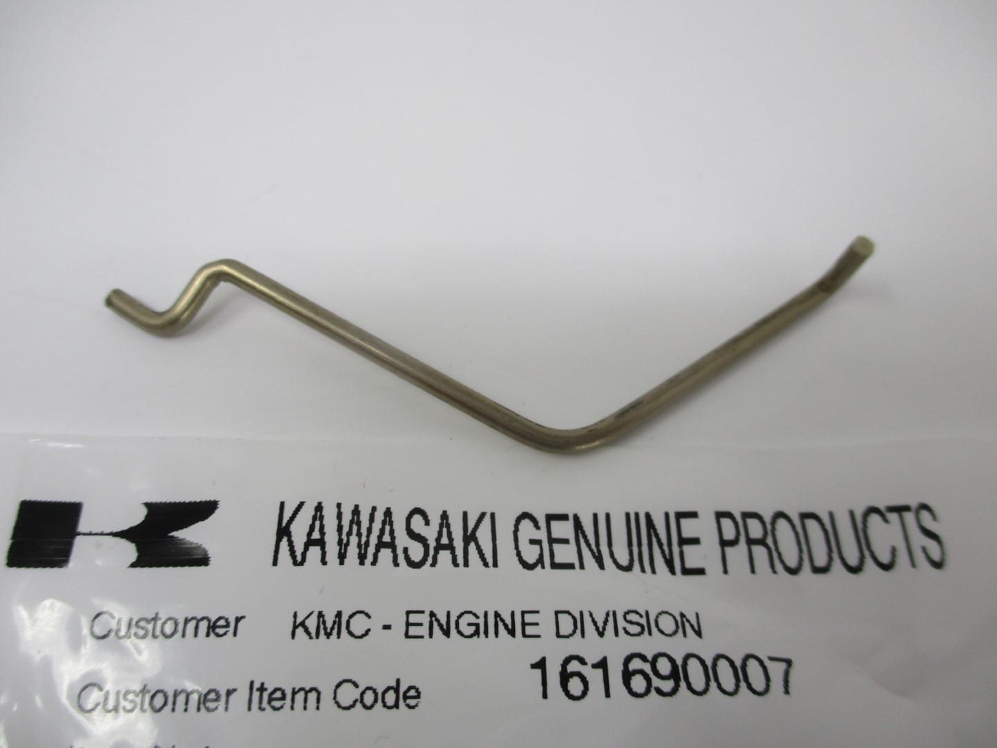 Genuine Kawasaki 16169-0007 Choke Linkage Wire FX751V FX801V FX850V 16169-7020 - Image 2