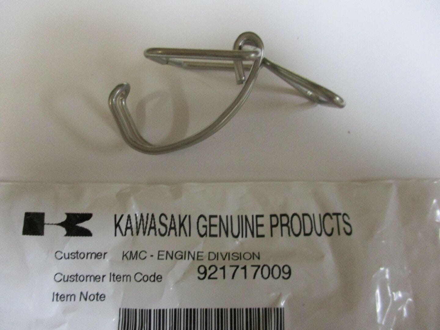 Genuine Kawasaki 92171-7009 Air Filter Clamp Clip Canister FD671D FD731V FD750D - Image 2