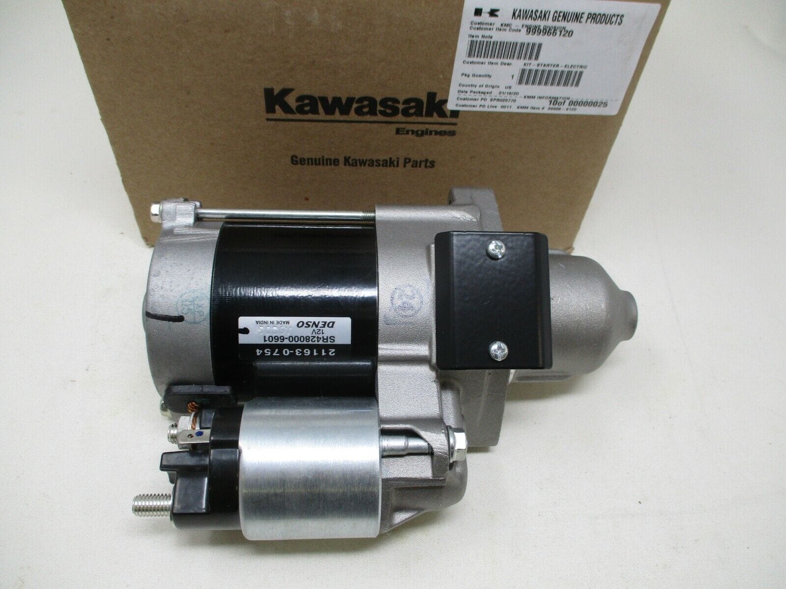 Genuine Kawasaki 99996-6120 Starter FX481V FX541V FX600V FX651V