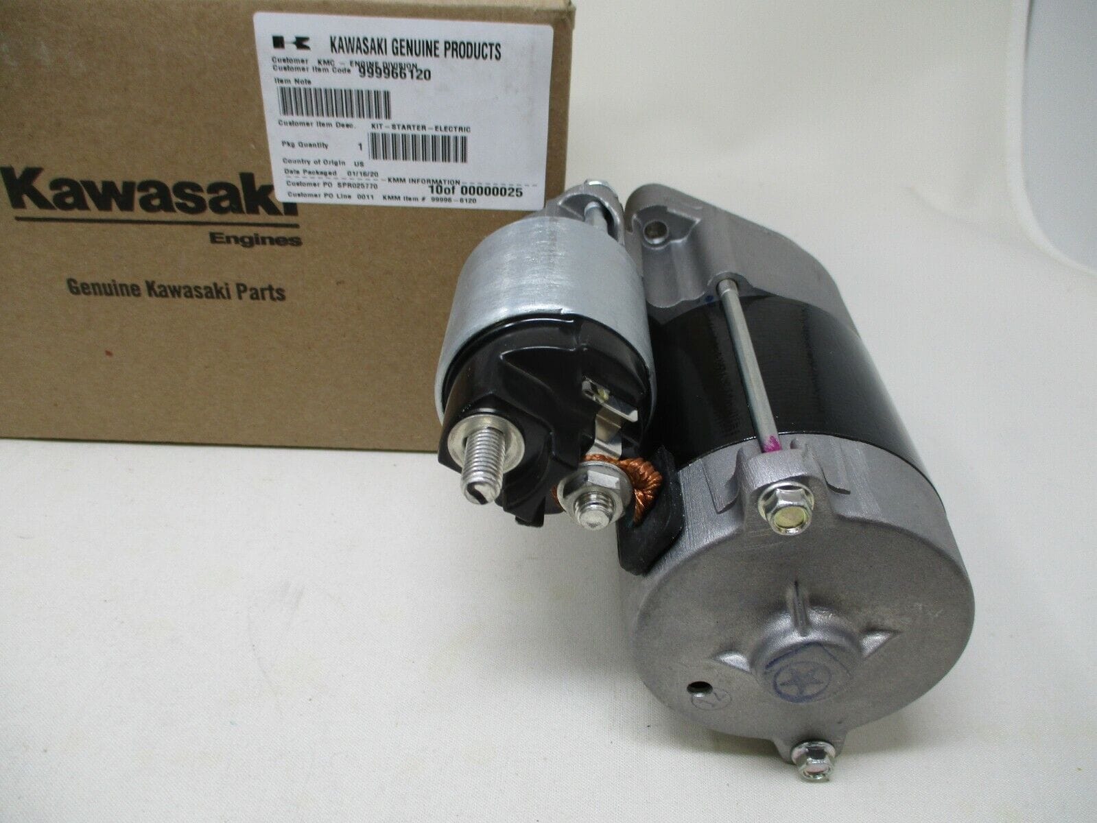 Motorino Avviamento Kawasaki Motorino Di Avviamento 12V Per Kawasaki FX651V, FX691V, FX730V - Nuovo, Con Garanzia 1 Anno Forcelle Kawasaki Z750 - Foto 4