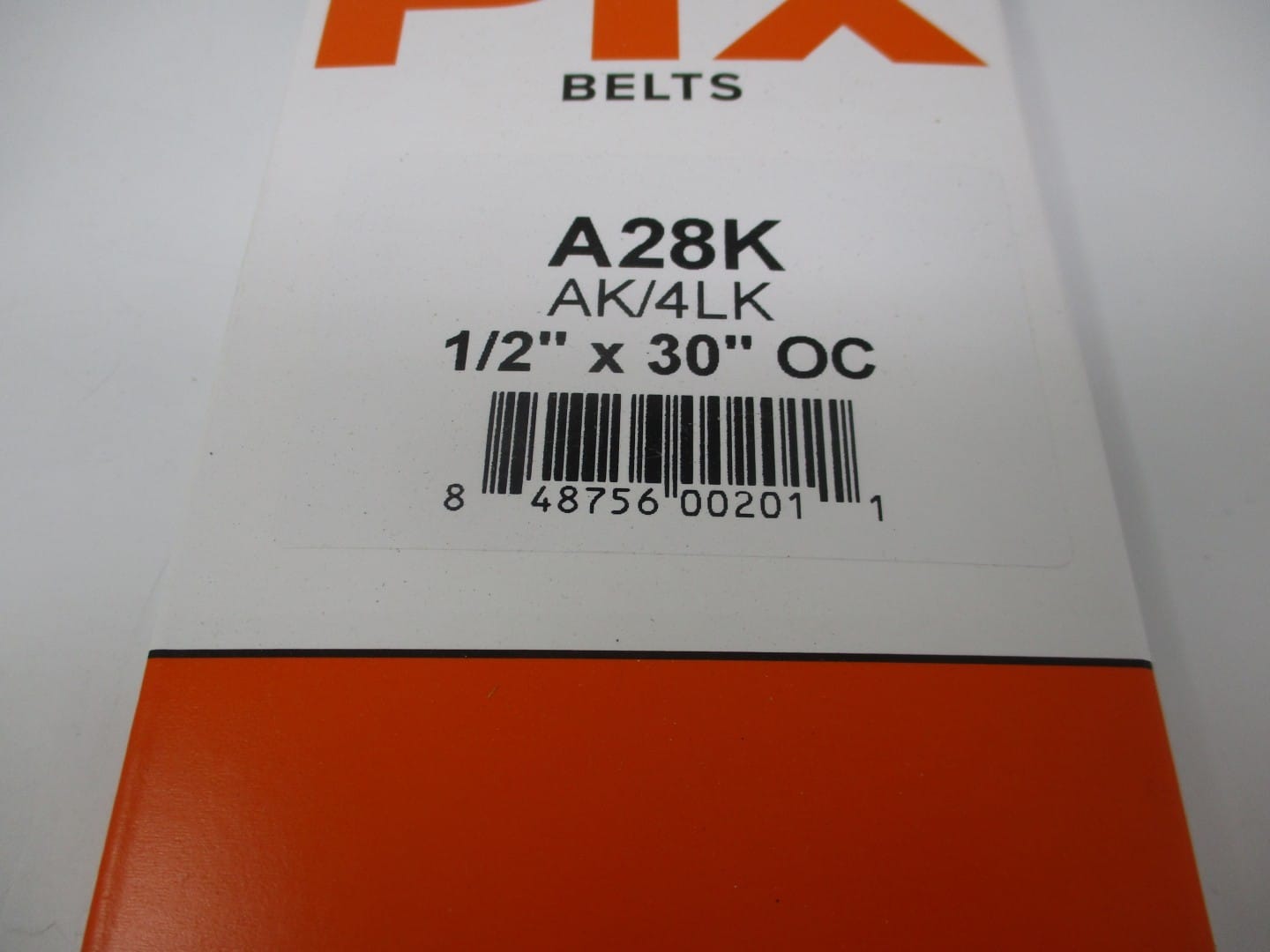 OEM Pix A28K V-Belt For Toro 121-5765 TimeMaster - Image 3