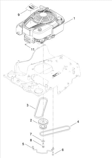 OEM Pix A28K V-Belt For Toro 121-5765 TimeMaster - Image 6