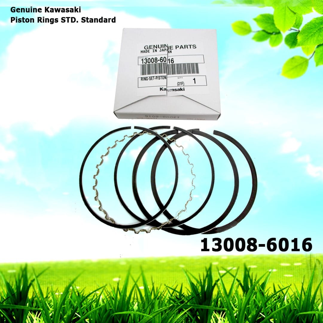 Genuine Kawasaki 13008-6016 Piston Rings Standard