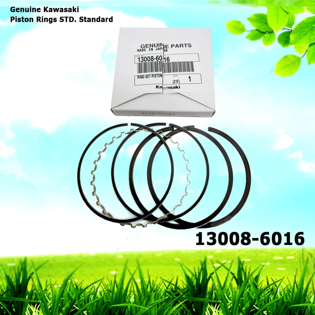 Genuine Kawasaki 13008-6016 Piston Rings Standard