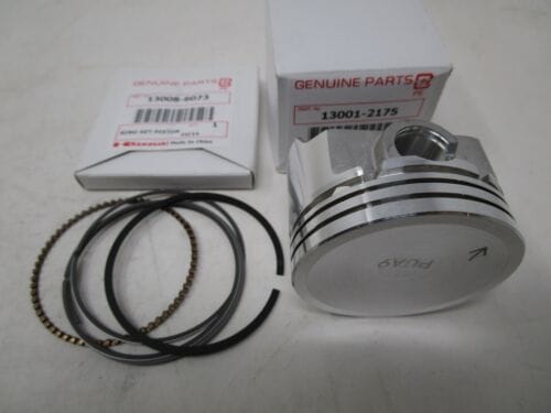 Genuine Kawasaki Piston 13001-2175 & Rings 13008-6073 STD for FJ180V Toro 1000