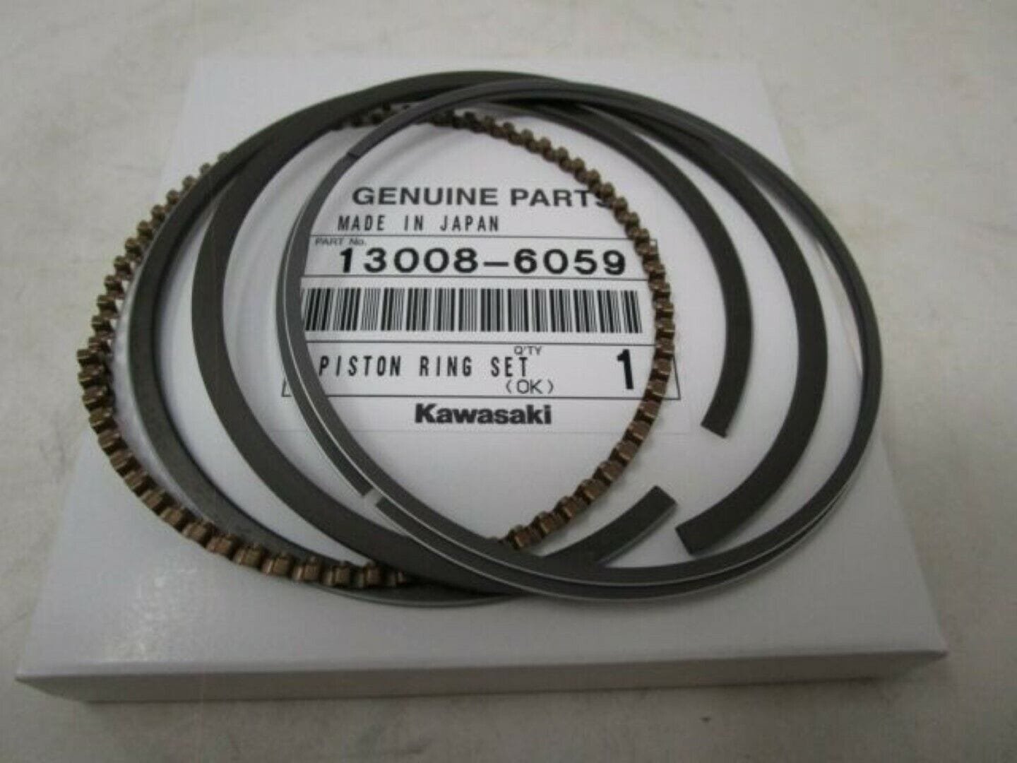 Genuine Kawasaki 13008-6059 Piston Rings FE400D FE400D-ES04 FE400D-FS04