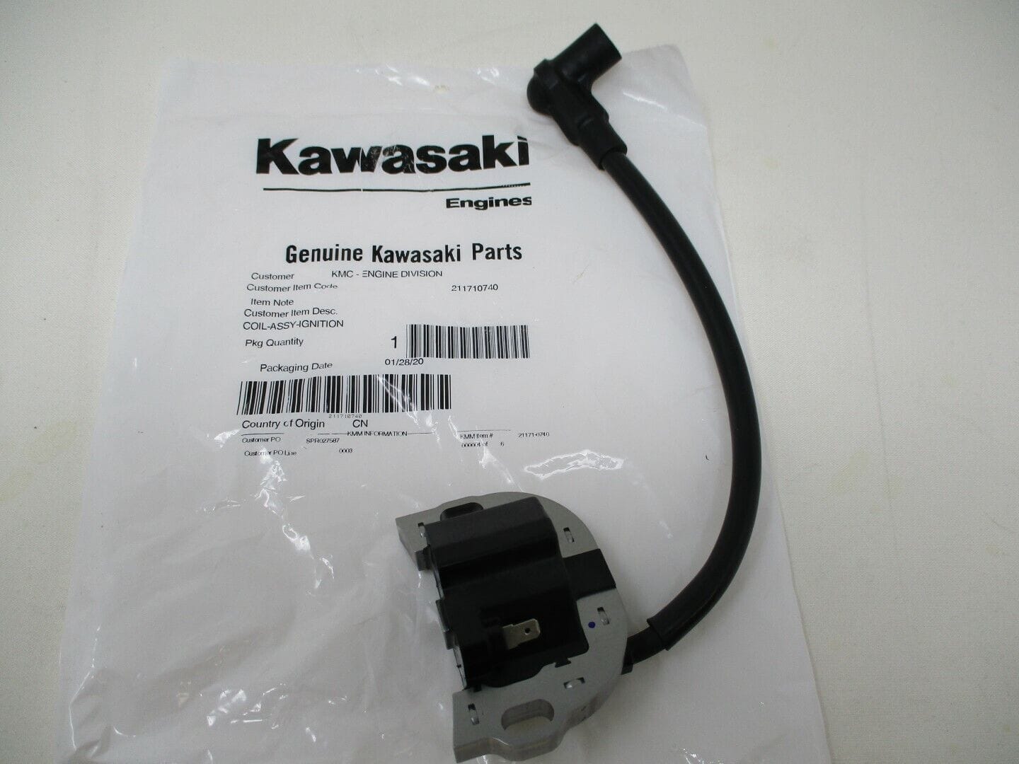 Genuine Kawasaki 21171-0745 Ignition Coil FH601V FH641V FH661V FH680V FH721V - Image 3