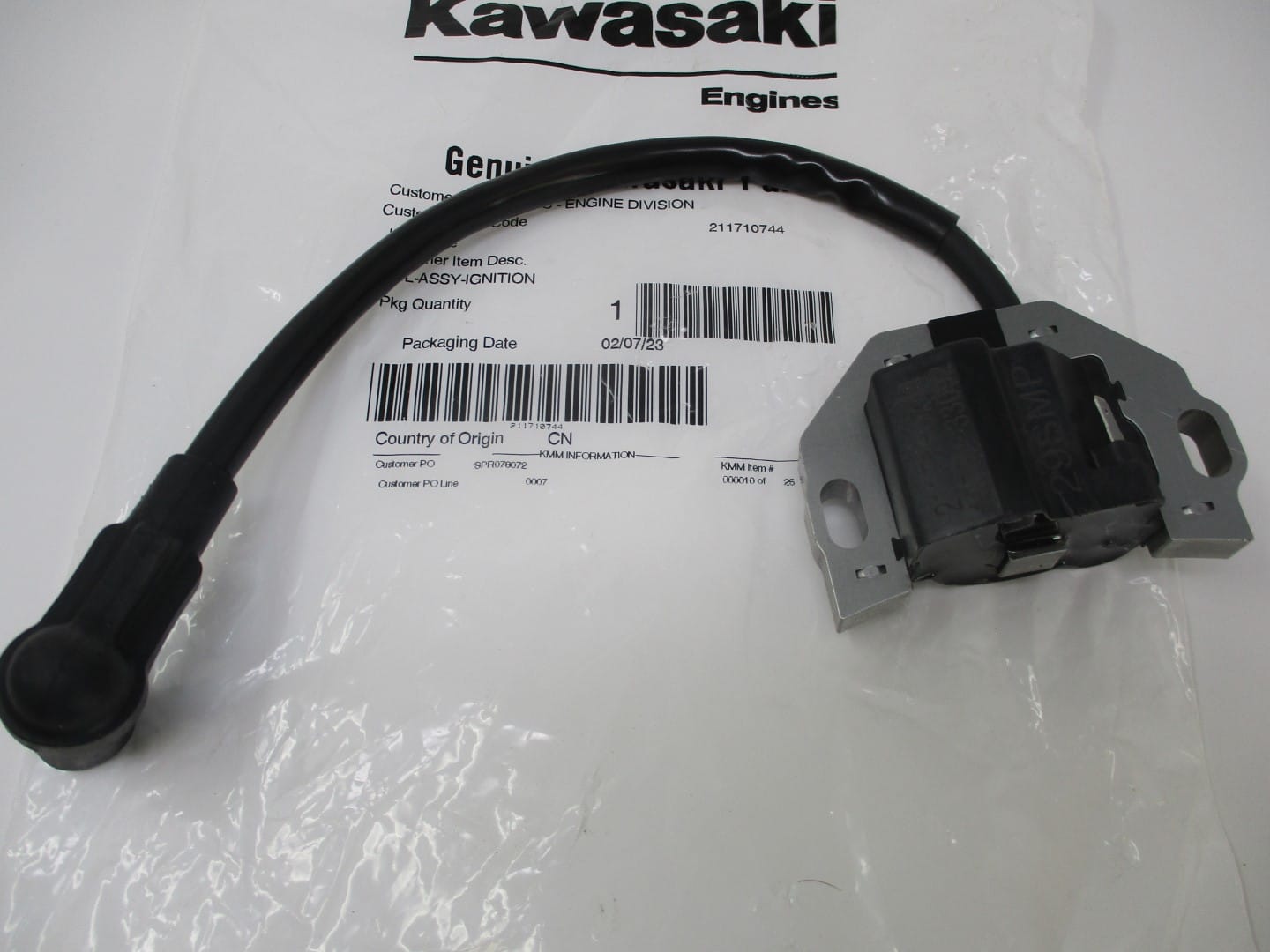 Genuine Kawasaki 21171-0744 Ignition Coil FX751V FX801V FX850V FX921V FXT00 - Image 6